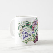 Antikes Valentine Kaffeetasse (Vorderseite Links)