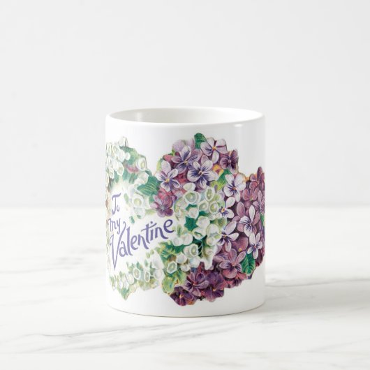 Antikes Valentine Kaffeetasse (Mittel)