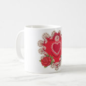Antikes Valentine Kaffeetasse (Vorderseite Links)