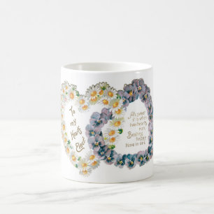 Antikes Valentine Kaffeetasse
