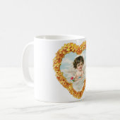 Antikes Valentine Kaffeetasse (Vorderseite Links)