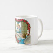 Antikes Valentine Kaffeetasse (VorderseiteRechts)
