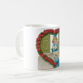 Antikes Valentine Kaffeetasse (Vorderseite Links)