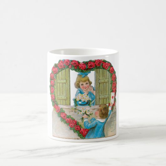 Antikes Valentine Kaffeetasse (Mittel)