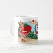 Antikes Valentine Kaffeetasse (Vorderseite Links)