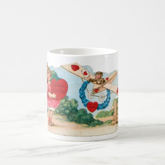 Antikes Valentine Kaffeetasse (Mittel)