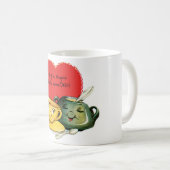 Antikes Valentine Kaffeetasse (VorderseiteRechts)
