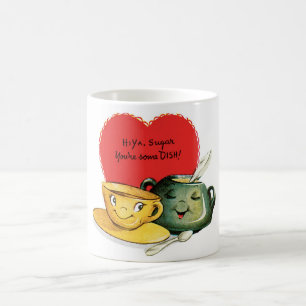 Antikes Valentine Kaffeetasse