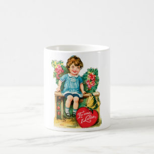 Antikes Valentine Kaffeetasse