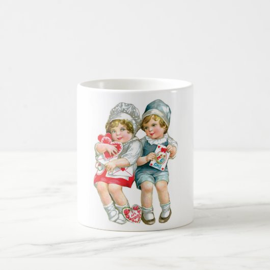 Antikes Valentine Kaffeetasse (Mittel)