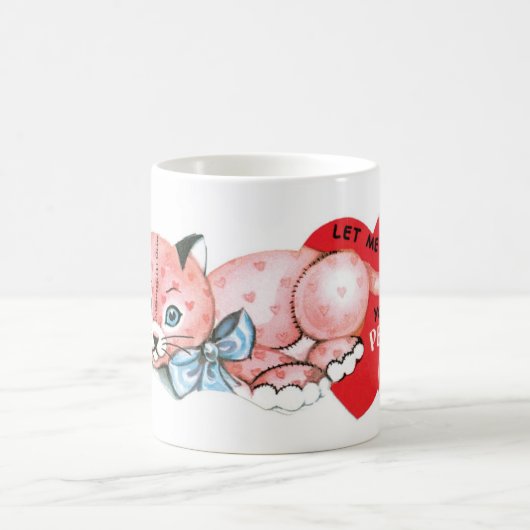 Antikes Valentine Kaffeetasse (Mittel)