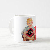 Antikes Valentine Kaffeetasse (Vorderseite Links)
