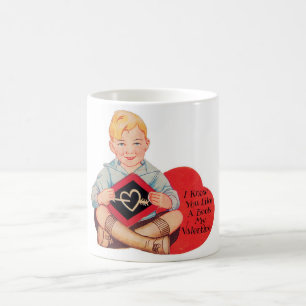 Antikes Valentine Kaffeetasse