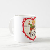 Antikes Valentine Kaffeetasse (Vorderseite Links)