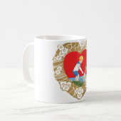 Antikes Valentine Kaffeetasse (Vorderseite Links)