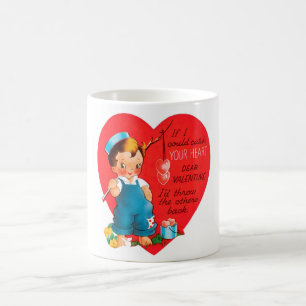 Antikes Valentine Kaffeetasse