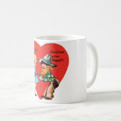 Antikes Valentine Kaffeetasse (VorderseiteRechts)