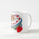 Antikes Valentine Kaffeetasse (VorderseiteRechts)