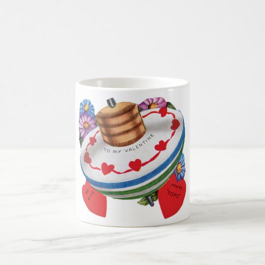 Antikes Valentine Kaffeetasse (Mittel)