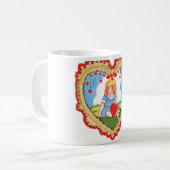 Antikes Valentine Kaffeetasse (Vorderseite Links)