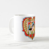 Antikes Valentine Kaffeetasse (Vorderseite Links)