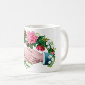 Antikes Valentine Kaffeetasse (VorderseiteRechts)