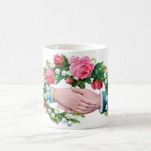 Antikes Valentine Kaffeetasse