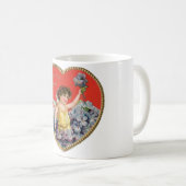 Antikes Valentine Kaffeetasse (VorderseiteRechts)
