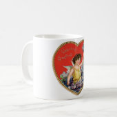 Antikes Valentine Kaffeetasse (Vorderseite Links)