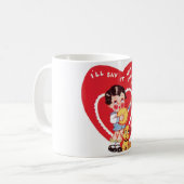 Antikes Valentine Kaffeetasse (Vorderseite Links)