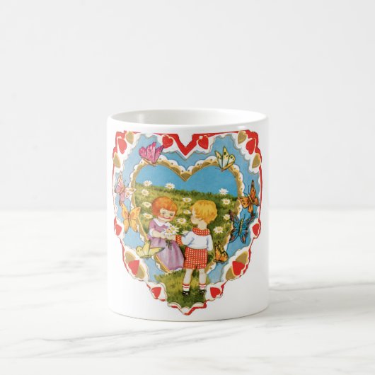Antikes Valentine Kaffeetasse (Mittel)
