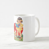 Antikes Valentine Kaffeetasse (VorderseiteRechts)