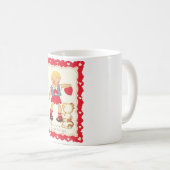 Antikes Valentine Kaffeetasse (VorderseiteRechts)
