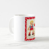 Antikes Valentine Kaffeetasse (Vorderseite Links)