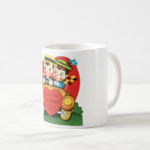 Antikes Valentine Kaffeetasse (VorderseiteRechts)