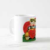 Antikes Valentine Kaffeetasse (Vorderseite Links)