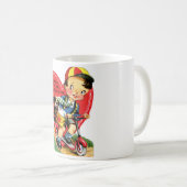 Antikes Valentine Kaffeetasse (VorderseiteRechts)