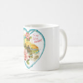 Antikes Valentine Kaffeetasse (VorderseiteRechts)