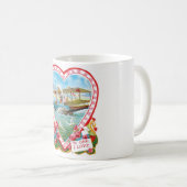 Antikes Valentine Kaffeetasse (VorderseiteRechts)