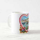 Antikes Valentine Kaffeetasse (Vorderseite Links)