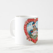 Antikes Valentine Kaffeetasse (Vorderseite Links)
