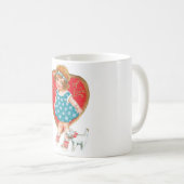 Antikes Valentine Kaffeetasse (VorderseiteRechts)