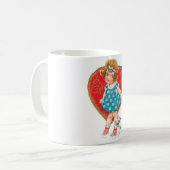 Antikes Valentine Kaffeetasse (Vorderseite Links)