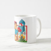 Antikes Valentine Kaffeetasse (VorderseiteRechts)