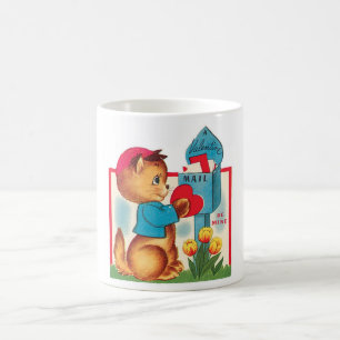 Antikes Valentine Kaffeetasse
