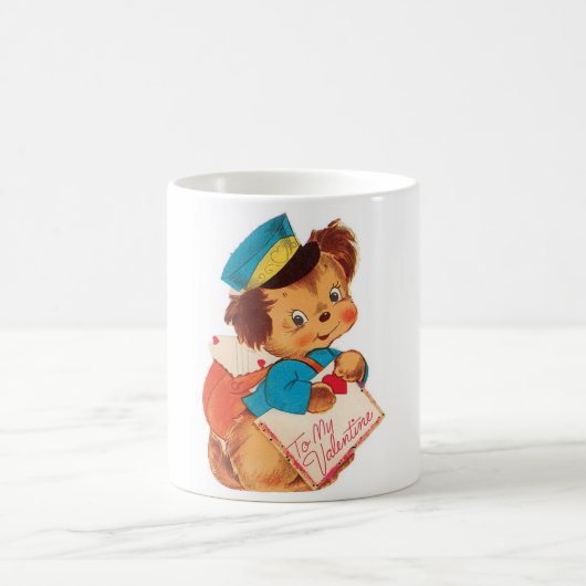 Antikes Valentine Kaffeetasse (Mittel)