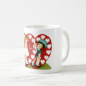Antikes Valentine Kaffeetasse (VorderseiteRechts)