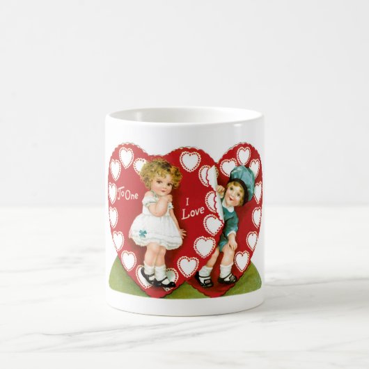 Antikes Valentine Kaffeetasse (Mittel)