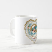 Antikes Valentine Kaffeetasse (Vorderseite Links)