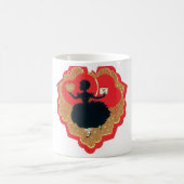 Antikes Valentine Kaffeetasse (Mittel)